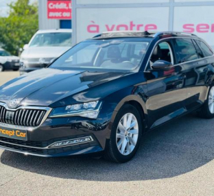 SKODA SUPERB Style 2.0 TDI 150cv DSG7+Toit pano+Sound CANTON+Sièges av/ar chauff+Attelage Elec
