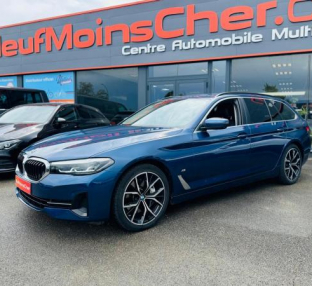 BMW SERIE 5 TOURING Lounge 530dA 286cv+Park Assist Plus+Cuir Dakota+Affichage tete haute+JA19 style 845M