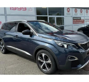 PEUGEOT 5008 GT Line 1.5 BlueHDi 130cv + ATTELAGE + PACK CUIR + VISIO PARK 2 + SON FOCAL
