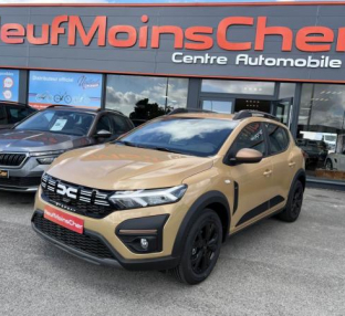 DACIA SANDERO Stepway Extême 1.0 TCe 90cv CVT + Pack Navigation + Sieges AV Chauffants + NEUF 0KM
