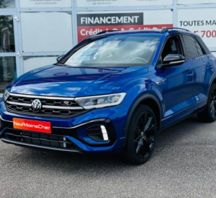 VOLKSWAGEN T-ROC R-Line 2.0 TDI 150cv DSG7 + Matrix LED + Attelage + Pack Black + Pack Easy open + 4 Jantes HIVER