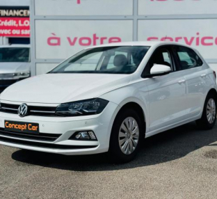 VOLKSWAGEN POLO Lounge 1.6 TDI  95cv+Park Pilot+Angle mort+Sieges AV Chauff+Régulateur+Antibrouillard