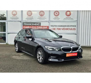 BMW serie 3 touring Lounge 318DA + Attelage Elec + Sellerie Cuir + Sièges AV Chauffants + HIFI 10HP + Alarme