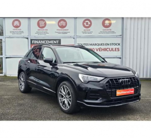 AUDI Q3 35 TDI 150cv S-tronic Black Pack + Carplay + Hayon electrique + Jantes 19