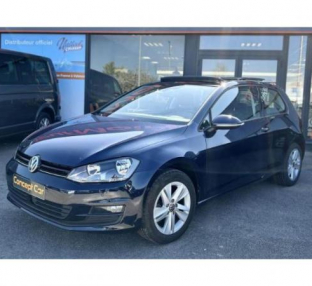VOLKSWAGEN GOLF TrendLine 1.6 TDI BlueMotion 105cv 1ère Main + Toit ouvrant électrique + GPS + RS