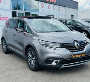 RENAULT ESPACE Intens 2.0 BluedCi 200cv EDC Pack 7 Places+Toit ouvrant panoramique+Attelage+Pack Hiver