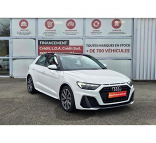 AUDI A1 SPORTBACK S line 30 TFSI 110cv S-Tronic inclus CarPlay et Virtual Cockpit