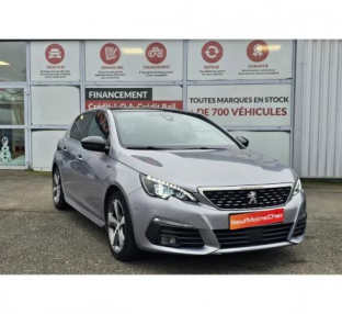 PEUGEOT 308 GT Pack 1.5 BlueHDi 130cv + Toit pano + Attelage + Pack Side Security + Roue de Secours