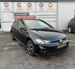 VOLKSWAGEN POLO R-Line 1.0 TSI 110cv DSG7 + Digital Cockpit PRO + Camera de Recul + Keyless Access + Sieges AV Chauf