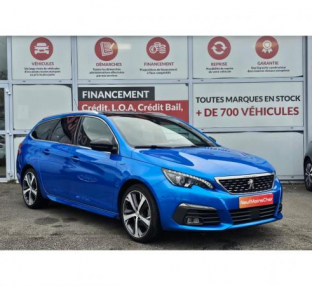 PEUGEOT 308 SW GT Pack 1.5 BlueHDi 130cv EAT8 + Toit Panoramique + Sièges AV chauffants massant