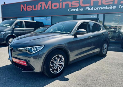 ALFA ROMEO STELVIO Super Pack Linea Rossa 2.2D 160cv BVA + Sellerie simili cuir + Vitres arrière surteinté