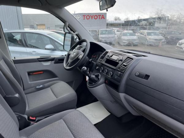 VOLKSWAGEN TRANSPORTER 4MOTION L2 3.0T 2.0TDI 140cv DOUBLE CABINE + Grue Hiab T-CLX 013 + TVA RECUPERABLE