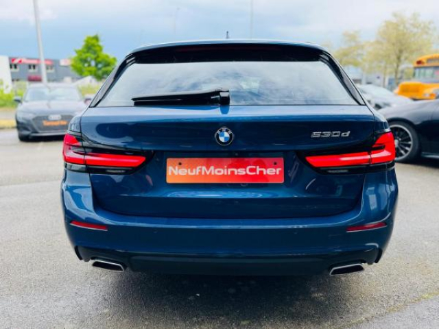 BMW SERIE 5 TOURING Lounge 530dA 286cv+Park Assist Plus+Cuir Dakota+Affichage tete haute+JA19 style 845M