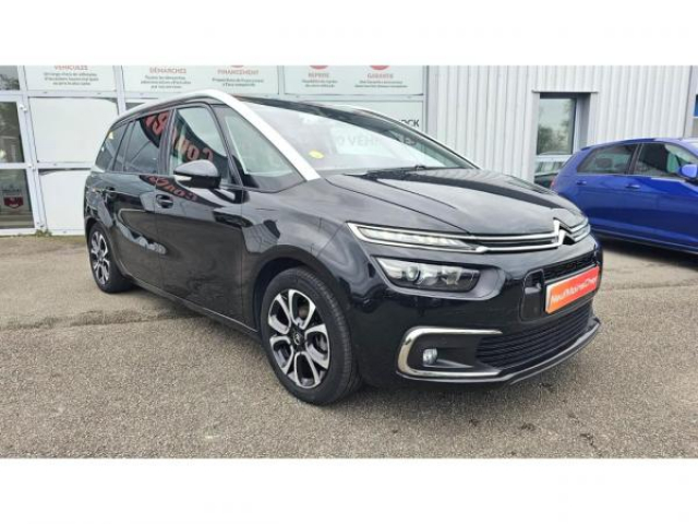 CITROEN GRAND C4 SPACETOURER Lounge 1.5 BlueHDi 130cv 7 Places + Cuir + Sieges AV Chauffants + Pack Techno + ADML + Hayon Elec