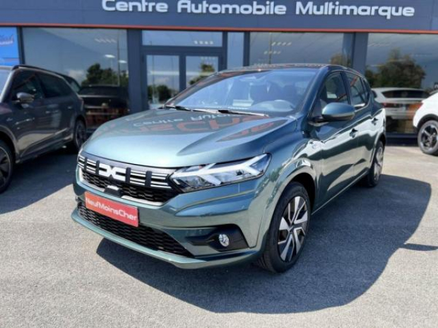 DACIA SANDERO EXPRESSION 1.0 ECO-G 100cv + Climatisation automatique + Sieges AV Chauffants + NEUF 0KM
