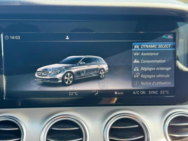 MERCEDES CLASSE E BREAK 200d BVA 9G-Tronic + Pack Parking + Pack Navigation + Sièges avant chauffant