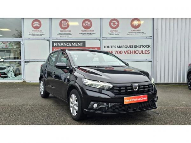 DACIA SANDERO Confort 1.0 TCe 90cv CVT 1ERE MAIN