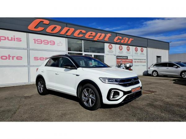VOLKSWAGEN T-ROC R-LINE 2.0 TDI 150cv DSG7 + ATTELAGE AMOVIBLE + SIEGE ERGOACTIVE CHAUFFANT + MASSANT COTE CONDUCTEUR