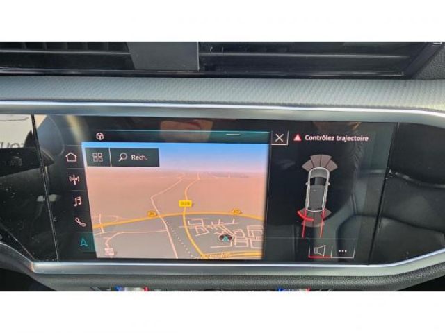 AUDI Q3 35 TDI 150cv S-tronic + Sellerie Cuir + Sieges AV Chauff + Virtual Cockpit + Hayon Elec + RS