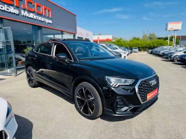AUDI Q3 SPORTBACK Design 35 TDI 150cv S-tronic + Toit ouvrant + Camera de Recul + JA 19