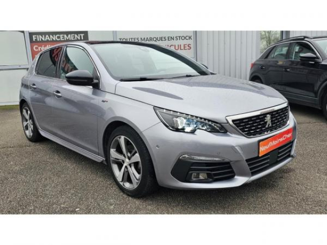PEUGEOT 308 GT Pack 1.5 BlueHDi 130cv + Toit pano + Attelage + Pack Side Security + Roue de Secours