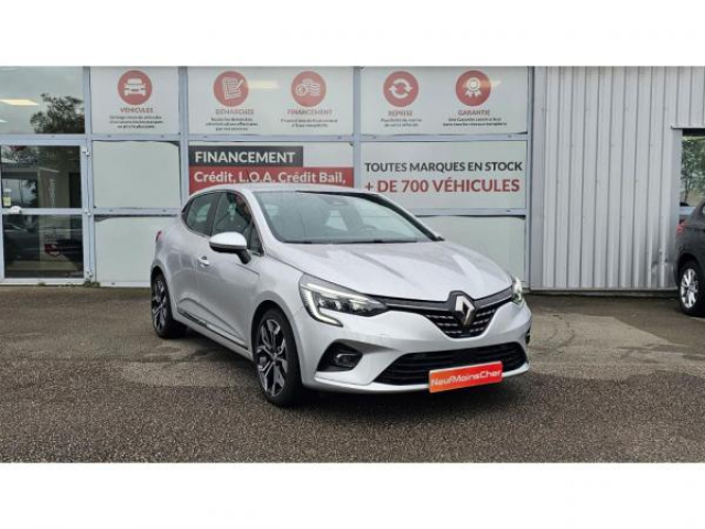 RENAULT CLIO Intens 1.0Tce 90cv X-Tronic + GPS avec écran 9,3 + Camera 360 + Pack Vision + JA17