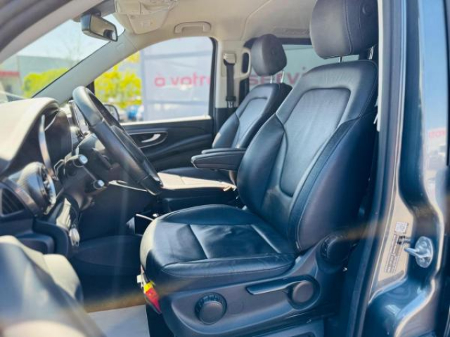 MERCEDES CLASSE V Design Long 220d BVA 9G-Tronic + Attelage amovible + Pack parking + JA19 + TVA RECUPERABLE