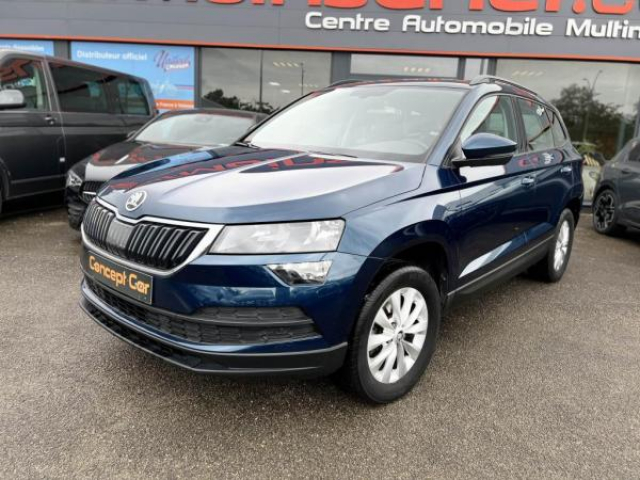 SKODA KAROQ Ambition 1.6 TDI 116cv DSG7 + Régulateur adaptatif + Sound system Canton + Virtual Cockpit
