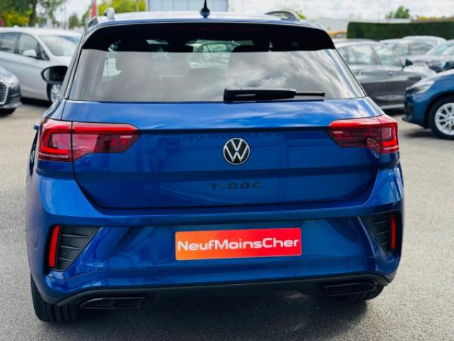VOLKSWAGEN T-ROC R-Line 2.0 TDI 150cv DSG7 + Matrix LED + Attelage + Pack Black + Pack Easy open + 4 Jantes HIVER