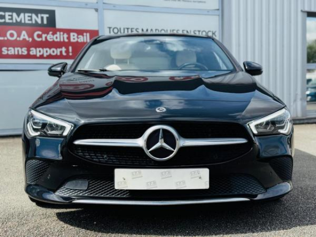 MERCEDES CLA Progressive Line 200D 8G-DCT + Pack Cuir + Carplay + HIFI Advanced + Sieges AV et Volant Chauffant