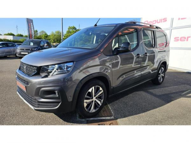 PEUGEOT RIFTER GT Line long 1.5 BlueHDI 130cv 7Places + Sellerie Cuir + Camera de Recul