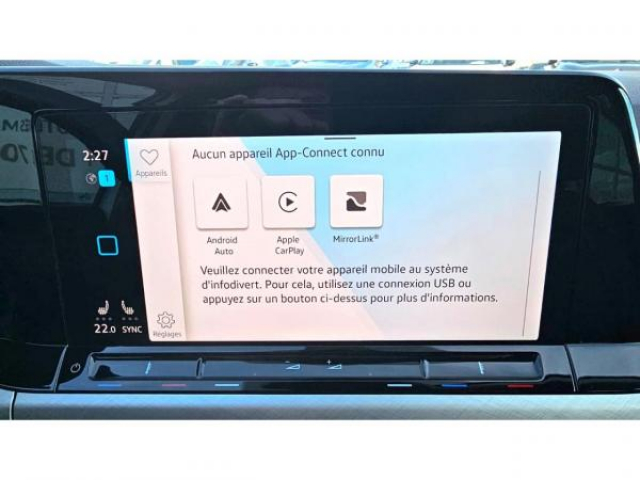 VOLKSWAGEN GOLF Life 2.0 TDI 116cv + Camera de Recul + Travel Assist + Keyless + Alarme + Dicover Pro + JA17