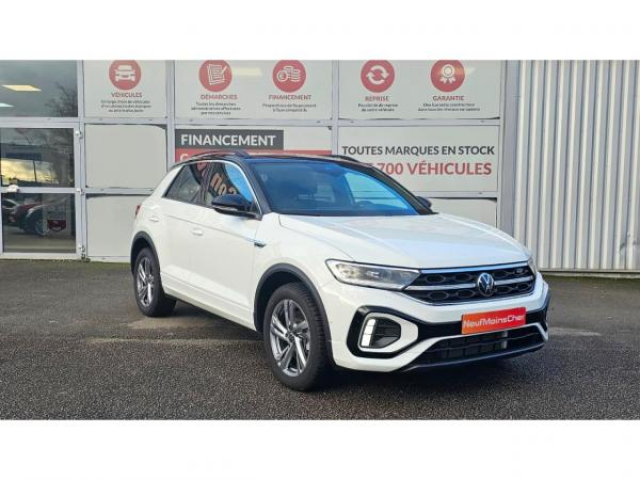 VOLKSWAGEN T-ROC R-Line 2.0 TDI 150cv DSG7 + Matrix LED + Sieges Massant Chauffant + Alarme