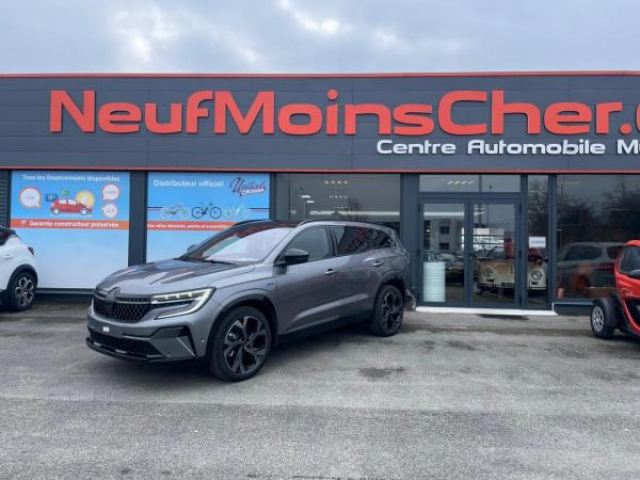 RENAULT ESPACE Esprit Alpine E-Tech Full Hybride 200cv BV CVT 7 places + Toit en verre panoramique + NEUF 0KM