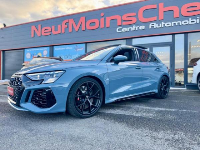 AUDI RS3 SPORTBACK 2.5 TFSI 400cv S-tronic MALUS INCLUS + Toit panoramique + Matrix LED