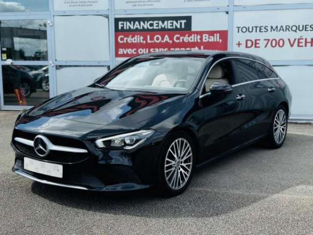 MERCEDES CLA Progressive Line 200D 8G-DCT + Pack Cuir + Carplay + HIFI Advanced + Sieges AV et Volant Chauffant