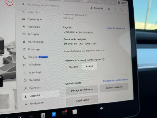 TESLA MODEL Y Propulsion MY2022 + Intérieur Premium noir et blanc + TVA Recuperable