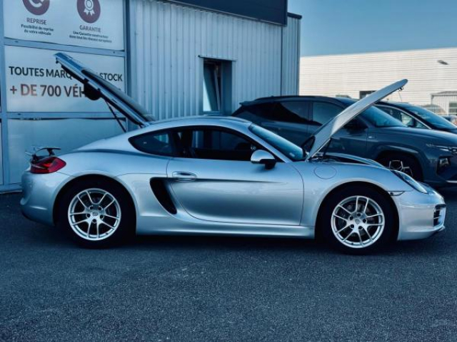 PORSCHE CAYMAN TYPE 981 2.7i PDK 275cv + Bi-Xénon + Sièges sport Cuir Alcantara chauffants