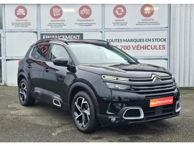 CITROEN C5 AIRCROSS Lounge 1.5 BlueHDi 130cv EAT8 + Cuir NAPPA + Sieges AV massant et Chauffants + ADML