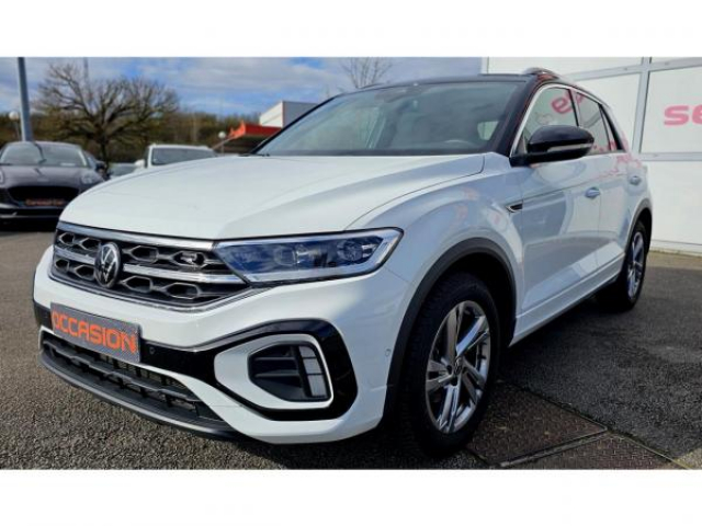 VOLKSWAGEN T-ROC R-LINE 2.0 TDI 150cv DSG7 + ATTELAGE AMOVIBLE + SIEGE ERGOACTIVE CHAUFFANT + MASSANT COTE CONDUCTEUR