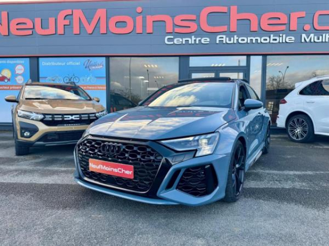 AUDI RS3 SPORTBACK 2.5 TFSI 400cv S-tronic MALUS INCLUS + Toit panoramique + Matrix LED