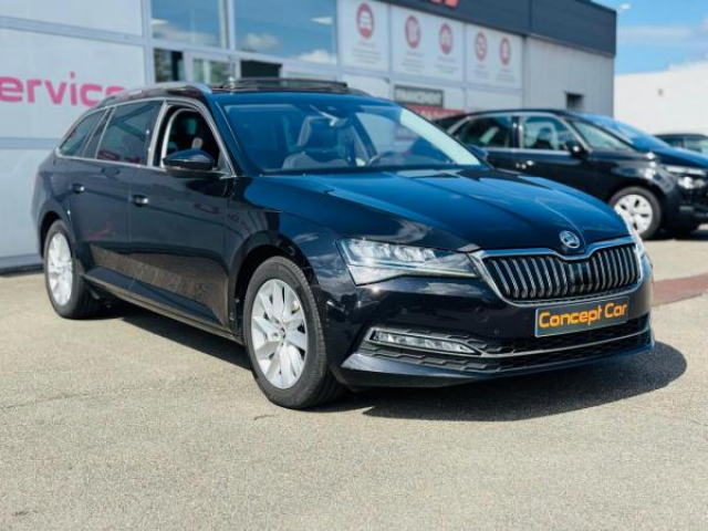 SKODA SUPERB Style 2.0 TDI 150cv DSG7+Toit pano+Sound CANTON+Sièges av/ar chauff+Attelage Elec