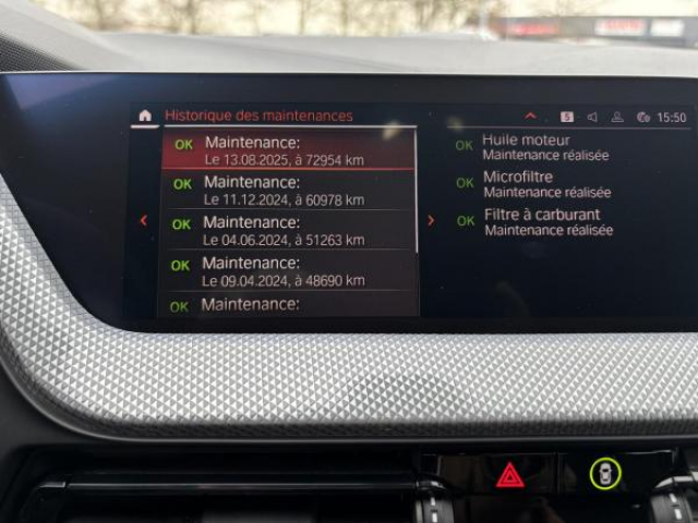 BMW SERIE 1 Advantage 116dA + Camera de Recul + Régulateur de vitesse + Jantes 16 + Antibrouillard