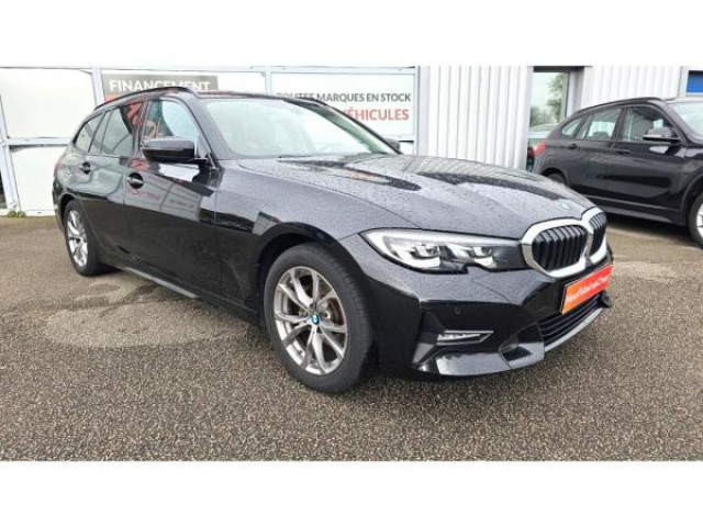BMW serie 3 touring Lounge 318DA + Attelage Elec + Sellerie Cuir + Sièges AV Chauffants + HIFI 10HP + Alarme