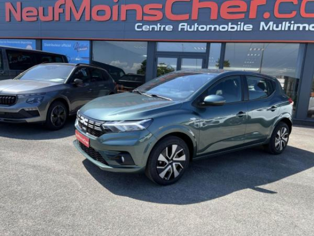 DACIA SANDERO EXPRESSION 1.0 ECO-G 100cv + Climatisation automatique + Sieges AV Chauffants + NEUF 0KM