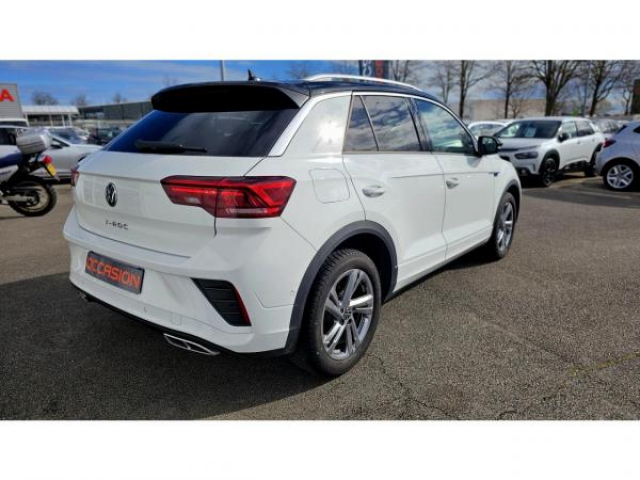 VOLKSWAGEN T-ROC R-LINE 2.0 TDI 150cv DSG7 + ATTELAGE AMOVIBLE + SIEGE ERGOACTIVE CHAUFFANT + MASSANT COTE CONDUCTEUR