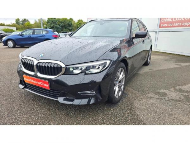 BMW serie 3 touring Lounge 318DA + Attelage Elec + Sellerie Cuir + Sièges AV Chauffants + HIFI 10HP + Alarme