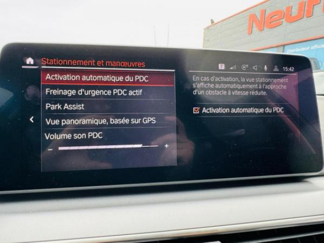 BMW SERIE 5 TOURING Lounge 530dA 286cv+Park Assist Plus+Cuir Dakota+Affichage tete haute+JA19 style 845M