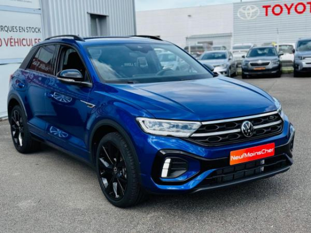 VOLKSWAGEN T-ROC R-Line 2.0 TDI 150cv DSG7 + Matrix LED + Attelage + Pack Black + Pack Easy open + 4 Jantes HIVER