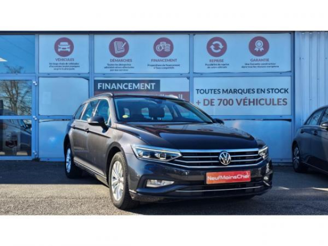 VOLKSWAGEN Passat SW Style 2.0 TDI 122cv DSG7 + Cuir VIENNA + LED MATRIX + Pack Travel Assist + Keyless Access